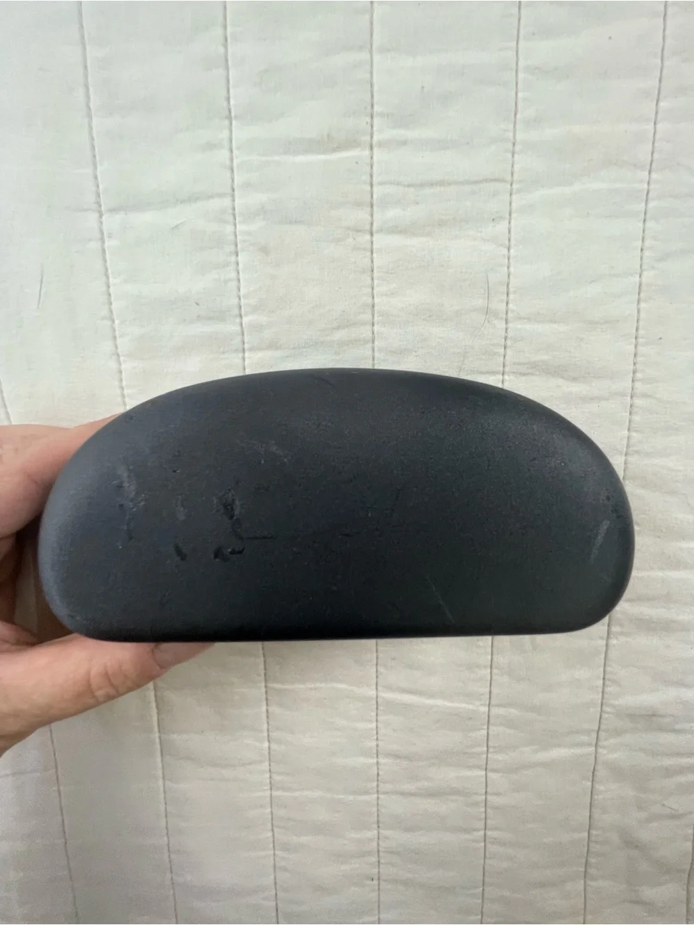 Ralph Lauren Black Sunglass Case with Red Logo